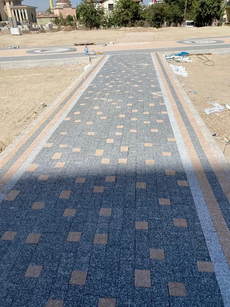 Parke Taşı Yol ve Kaldırım Uygulamaları